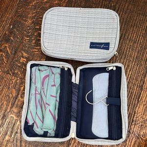 American Airlines Travel pouch. Full zip with compartments